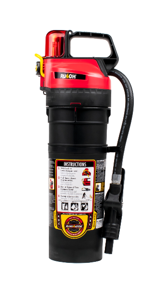 Rusoh® Eliminator® 10lb ABC High Flow Fire Extinguisher